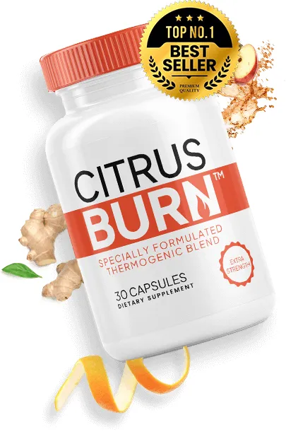 CitrusBurn supplement bottle front